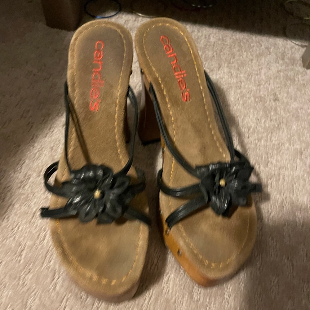 Vintage Candies chunky heels
